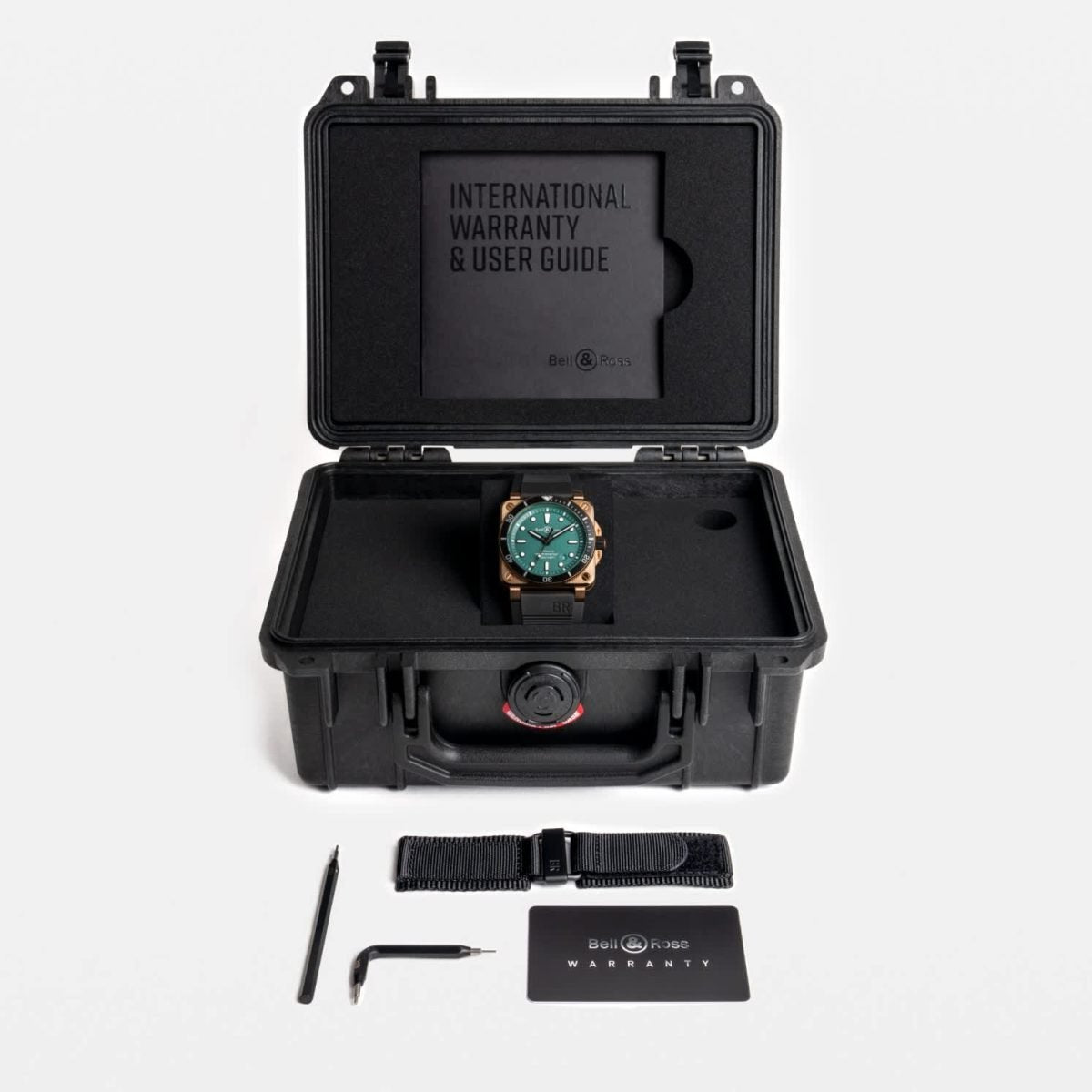 Bell & Ross BR 03-92 Diver Black & Green Bronze (BR0392-D-LT-BR/SRB) image 3