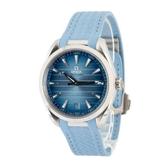 Used Omega Seamaster Aqua Terra 150M Summer Blue Dial image 0