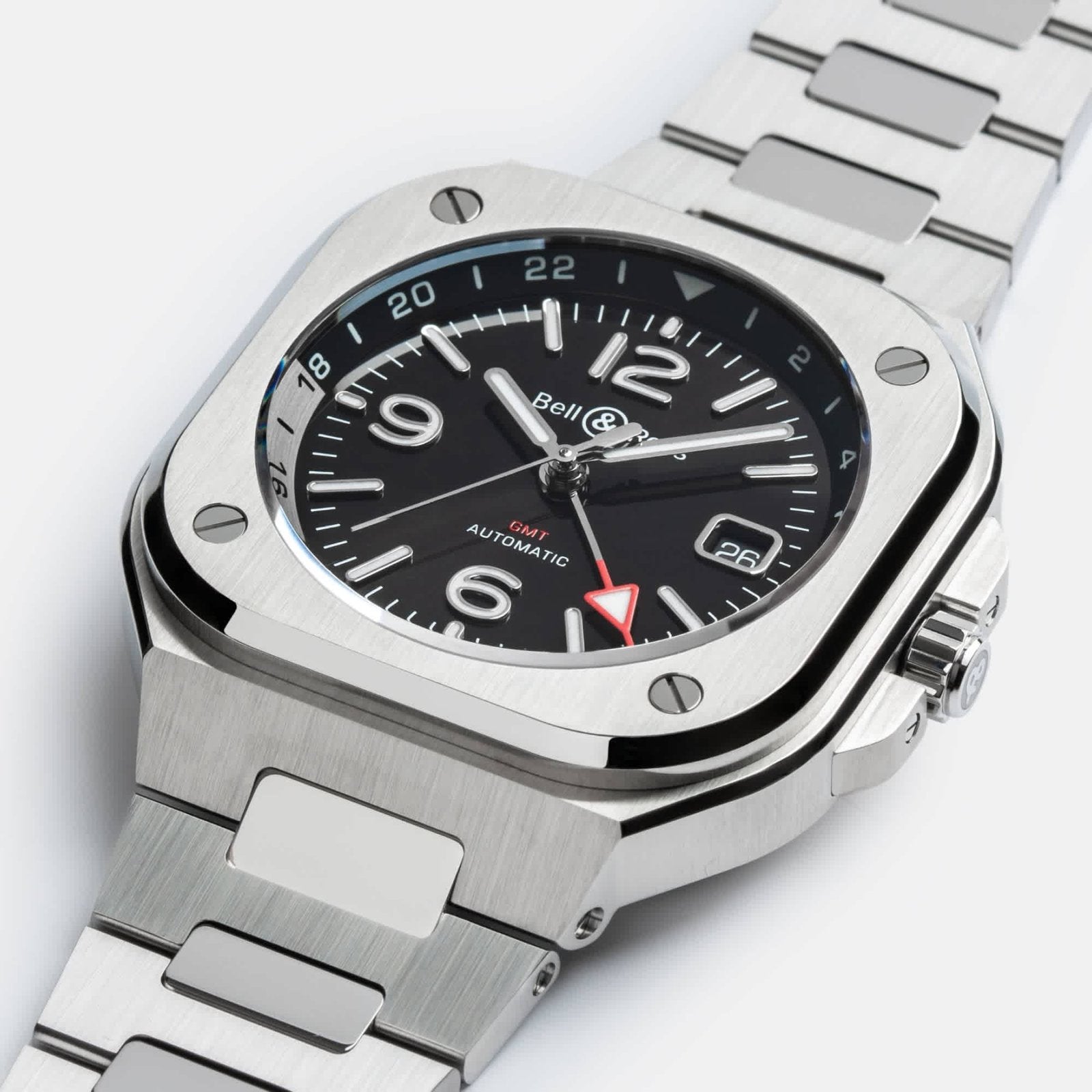 Bell & Ross BR-05 GMT (BR05G-BL-ST/SST) image 1