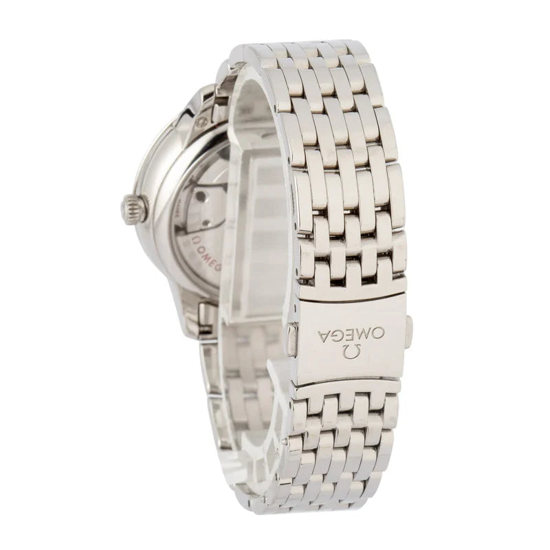 OMEGA Stainless Steel De Ville Prestige Silver Diamond Dial image 2