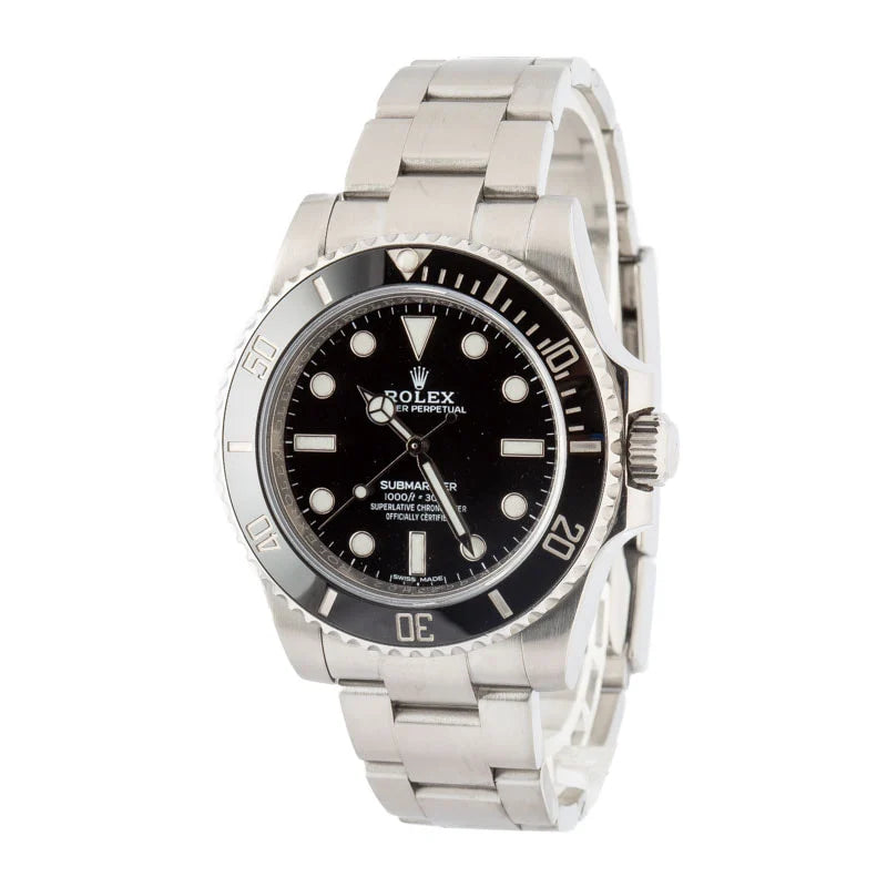 Used Men's Rolex Submariner Ref 114060 Stainless Steel image 0
