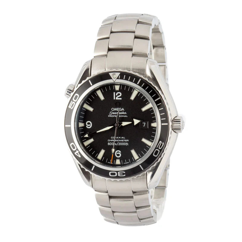 Used Omega Seamaster Steel Planet Ocean 2200.50.00 Black Dial image 0