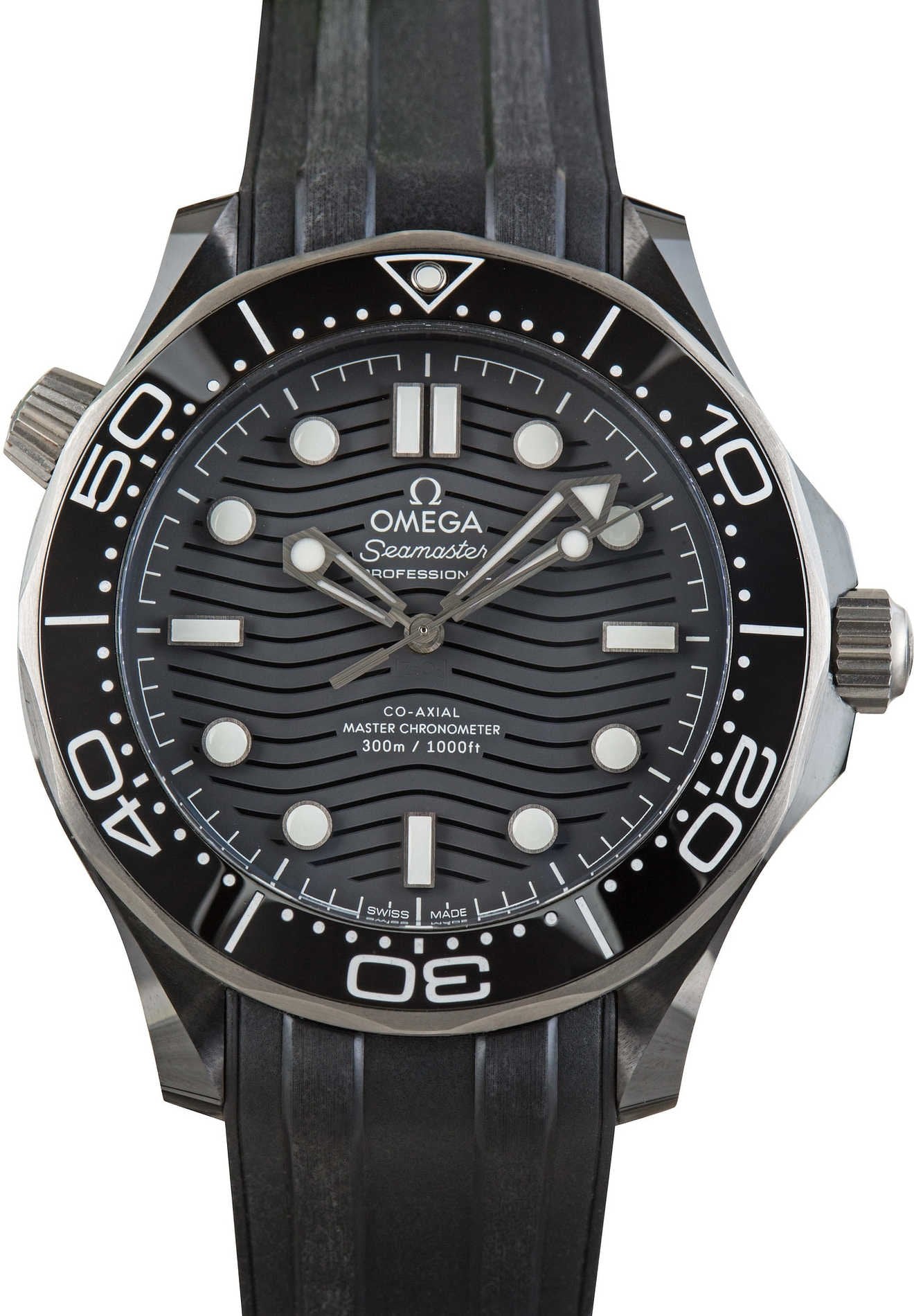 Pre-owned Omega Seamaster Diver 300M Black Ceramic image 1