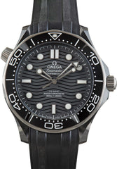 Pre-owned Omega Seamaster Diver 300M Black Ceramic image 1