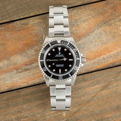 Pre-owned Rolex No Date Submariner Ref 14060 Black image 3