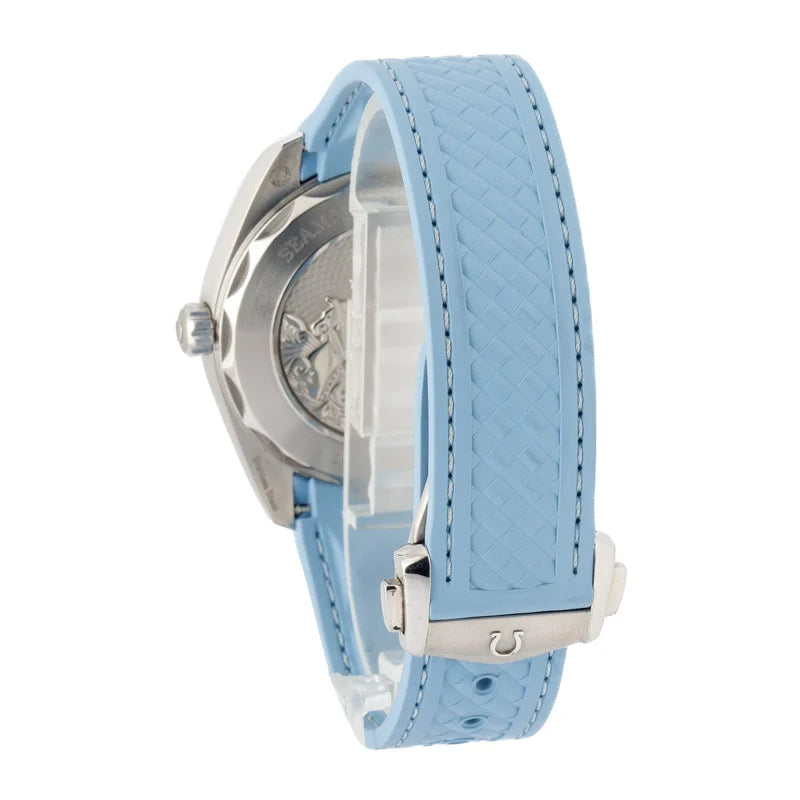 Used Omega Seamaster Aqua Terra 150M Summer Blue Dial image 2